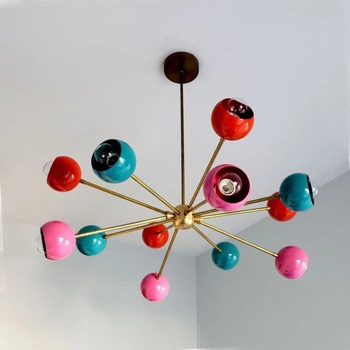 Boules support colorées - 12,