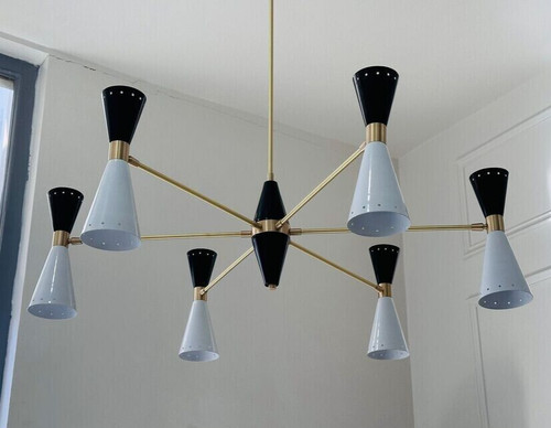 Bras belle lampe stilnovo - 6,